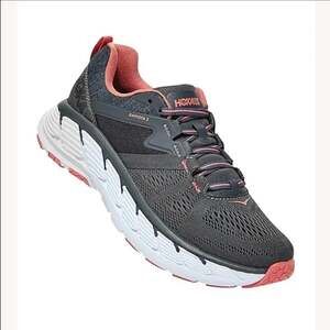 Hoka One One Gaviota 2 Road Running Shoes Lace Up Comfort Athletic Gray 10